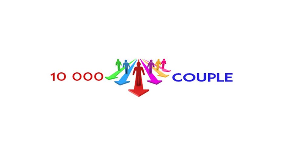 10,000 Couple logo